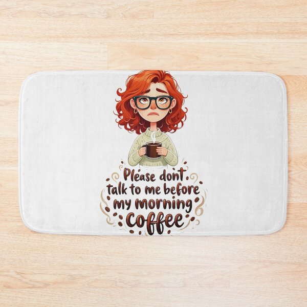 Item preview, Please dont talk to me before my morning Coffee designed and sold by Vintage Designs +.