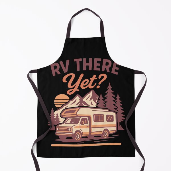 Item preview, RV There Yet Camping Camper Funny Adventure designed and sold by LuminOrb.