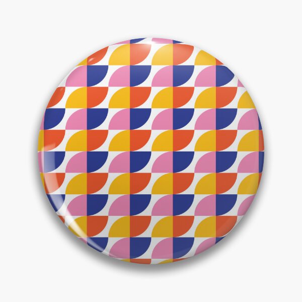 Item preview, Colourful multi-coloured geometric pattern designed and sold by RuthB-Design.
