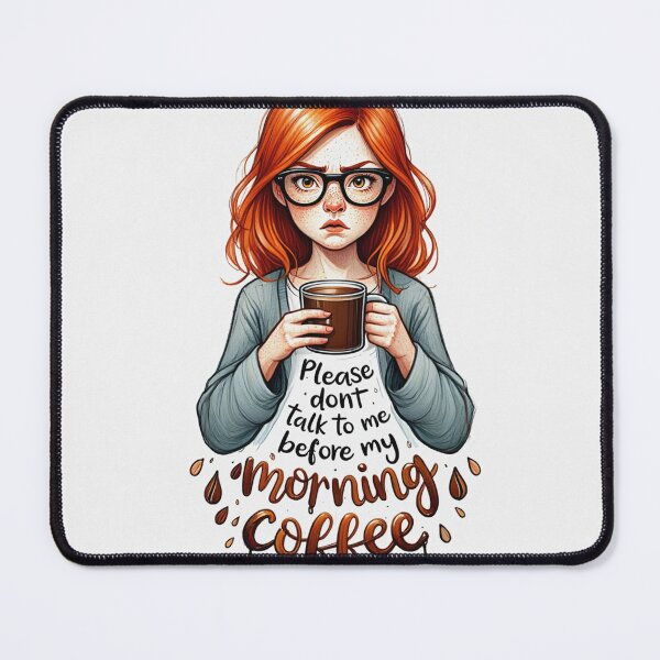 Item preview,  Please dont talk to me before my morning Coffee designed and sold by Vintage Designs +.