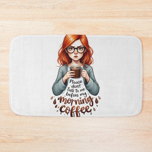 Item preview,  Please dont talk to me before my morning Coffee designed and sold by Vintage Designs +.