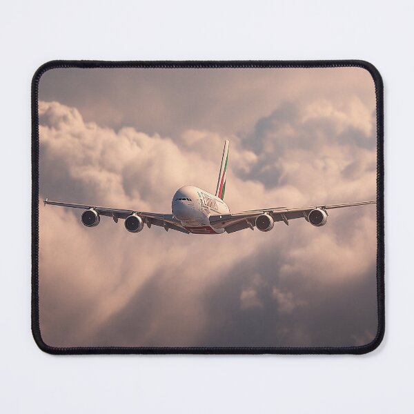 Item preview, Emirates A380 Climbing Above the Clouds designed and sold by Skyframe Aviation.