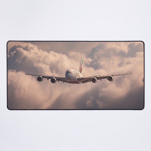 Item preview, Emirates A380 Climbing Above the Clouds designed and sold by Skyframe Aviation.