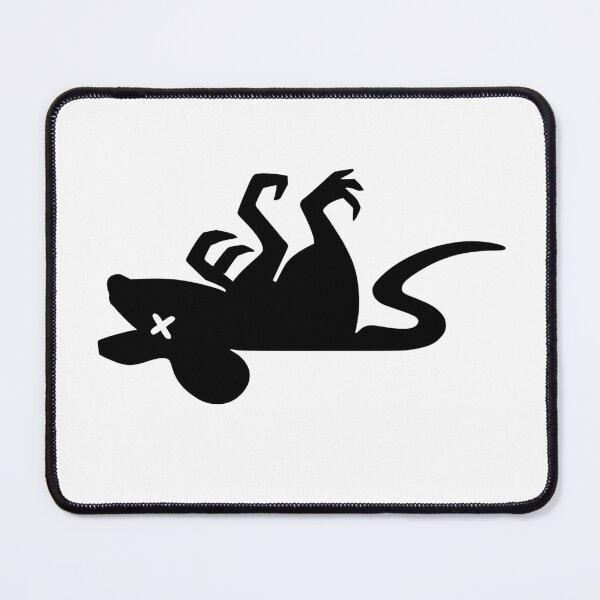 Item preview, Vintage Gothic Dead Rat Graphic Dark Humor Black designed and sold by 3rd Eye Perceptions.