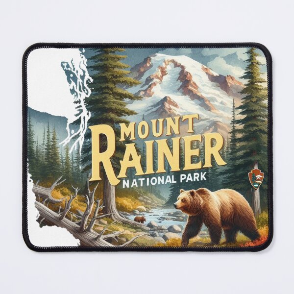 Item preview, Mt Rainer National Park Washington designed and sold by clarkfraser.