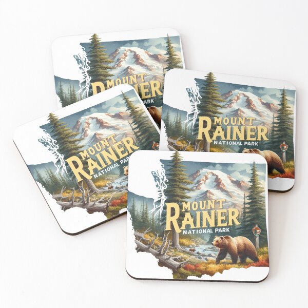 Item preview, Mt Rainer National Park Washington designed and sold by clarkfraser.