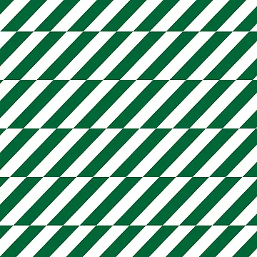 Artwork thumbnail, Green diagonal geometric pattern by RuthB-Design