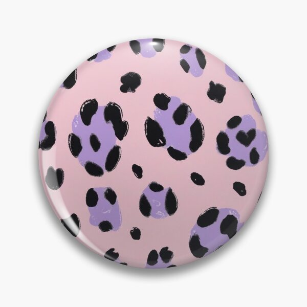 Item preview, Patrón de estampado de leopardo sin costuras, fondo rosa pastel, lavanda suave y manchas negras, lindo estilo de moda estética. designed and sold by artsdesignpro.