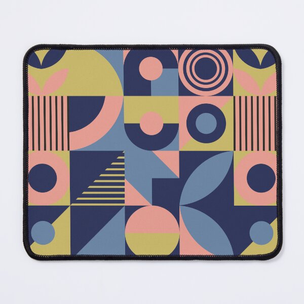 Item preview, Bauhaus Inspired Products For Bauhaus Interior Design and Bauhaus Style Home in Bauhaus Aesthetic Bauhaus Color Palette: Baby Pink and Blue Multi color Bauhaus designed and sold by Dezinix.