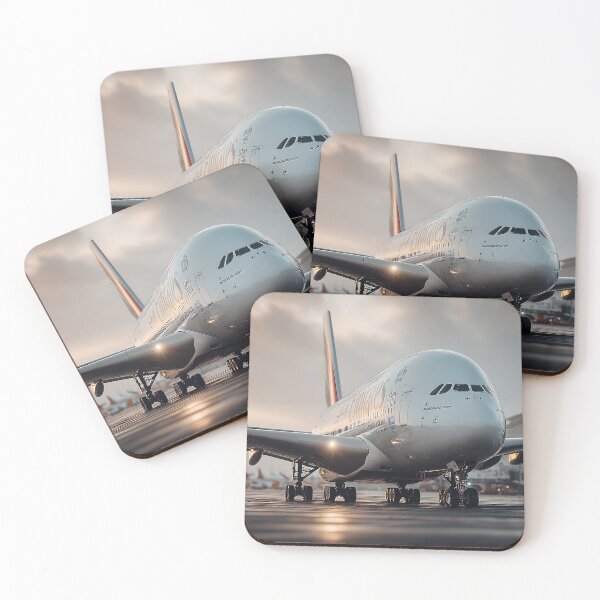 Item preview, Emirates A380 Under Maintenance designed and sold by Skyframe Aviation.