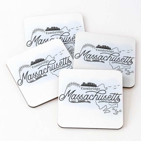 Item preview, Cambridge Massachusetts City Life Foggy Street Design designed and sold by Trendofashion.