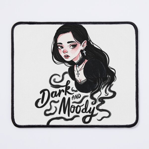 Item preview, Dark and moody -  Emo Goth Girl design designed and sold by Vintage Designs +.