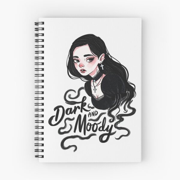 Item preview, Dark and moody -  Emo Goth Girl design designed and sold by Vintage Designs +.