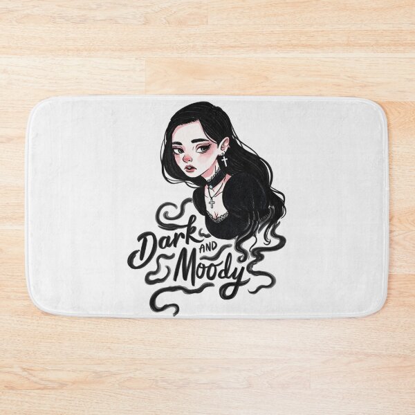 Item preview, Dark and moody -  Emo Goth Girl design designed and sold by Vintage Designs +.