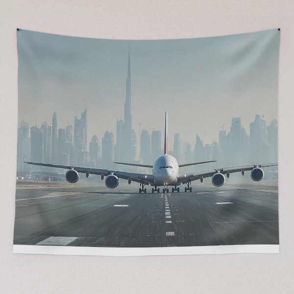 Item preview, Emirates A380 Awaiting Clearance designed and sold by Skyframe Aviation.