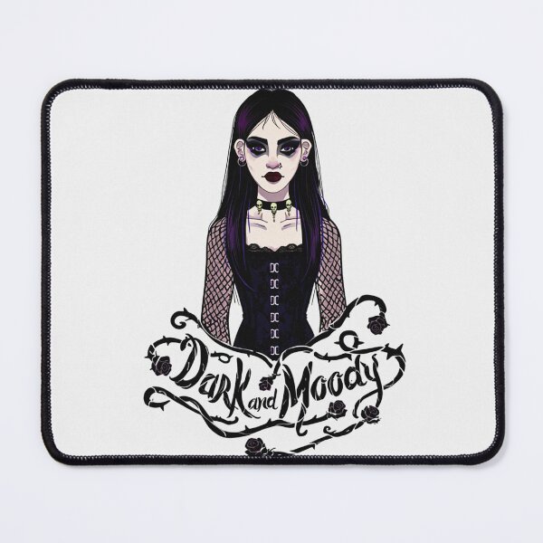 Item preview,  Dark and moody -  Emo Goth Girl design designed and sold by Vintage Designs +.