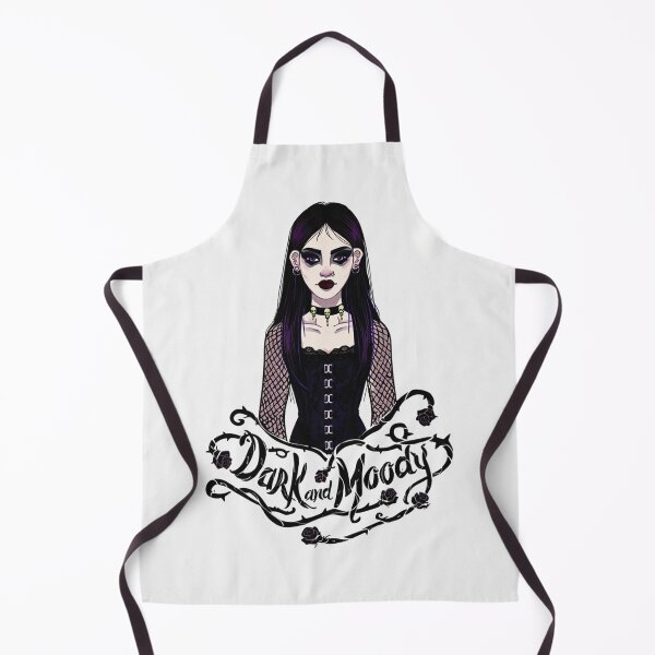Item preview,  Dark and moody -  Emo Goth Girl design designed and sold by Vintage Designs +.