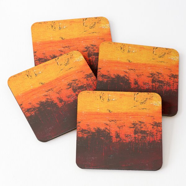Item preview, Cypress Sunset designed and sold by ElvisSantanaArt.