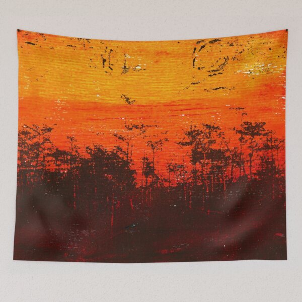 Item preview, Cypress Sunset designed and sold by ElvisSantanaArt.