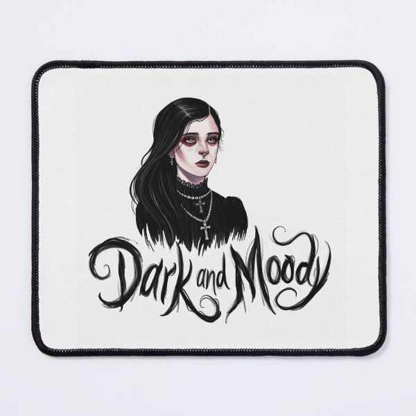 Item preview, Dark and moody -  Emo Goth Girl design designed and sold by Vintage Designs +.