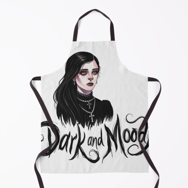 Item preview, Dark and moody -  Emo Goth Girl design designed and sold by Vintage Designs +.