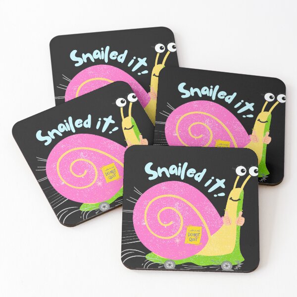 Item preview, Slow But Rolling – Snailed It! designed and sold by minibrainco.