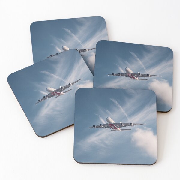Item preview, Emirates A380 High Over Europe designed and sold by Skyframe Aviation.