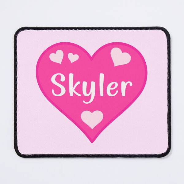 Item preview, Skyler Name Pink Heart  designed and sold by Jeallan Designs.