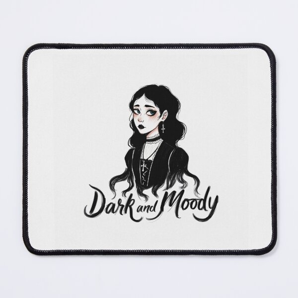 Item preview, Dark and moody -  Emo Goth Girl design designed and sold by Vintage Designs +.