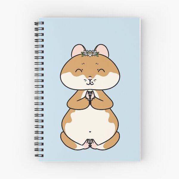 Item preview, Cute Meditating Hamster for Yoga Lovers designed and sold by HugSomeNettles.
