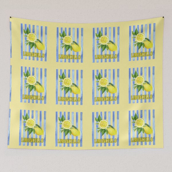 Item preview, Limoncello Watercolor Lemon Design designed and sold by PrintandJoy.