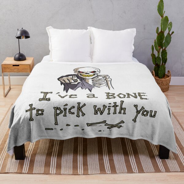 Item preview, Ive a bone to pick with you! - Skeleton pun designed and sold by Vintage Designs +.