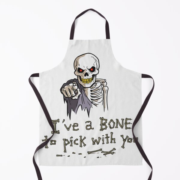 Item preview, Ive a bone to pick with you! - Skeleton pun designed and sold by Vintage Designs +.
