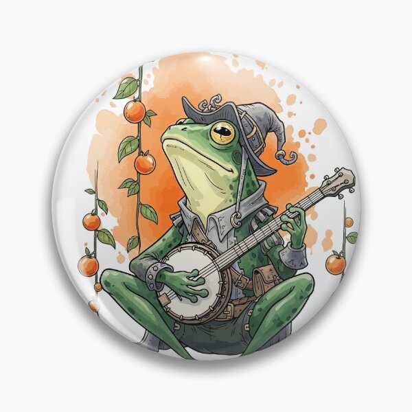 Item preview, A Funny Toad and His Banjo designed and sold by StudioJohan.