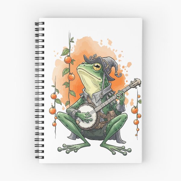 Item preview, A Funny Toad and His Banjo designed and sold by StudioJohan.