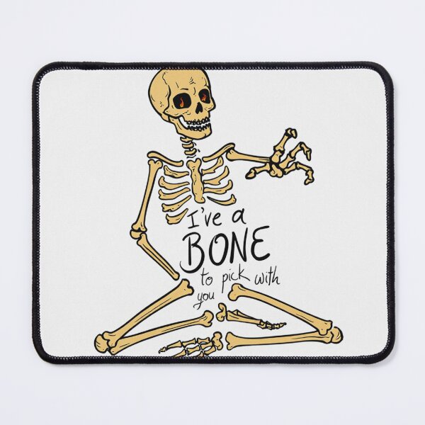 Item preview, Ive a bone to pick with you! - Skeleton pun designed and sold by Vintage Designs +.
