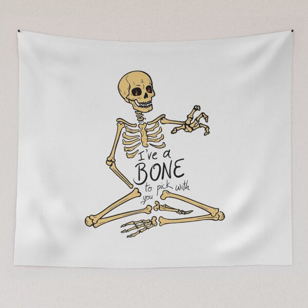 Item preview, Ive a bone to pick with you! - Skeleton pun designed and sold by Vintage Designs +.