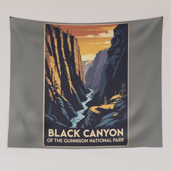Item preview, Black Canyon of the Gunnison National Park designed and sold by beezzz4you.