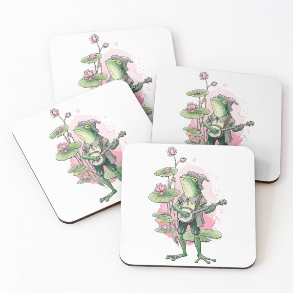 Item preview, Cottagecore Aesthetic Frog Music designed and sold by StudioJohan.
