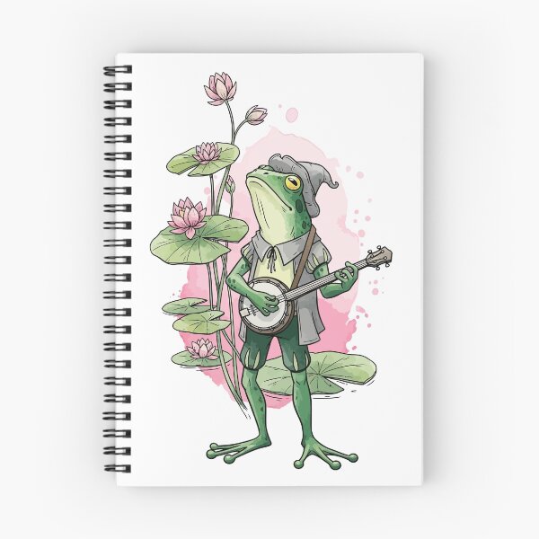 Item preview, Cottagecore Aesthetic Frog Music designed and sold by StudioJohan.