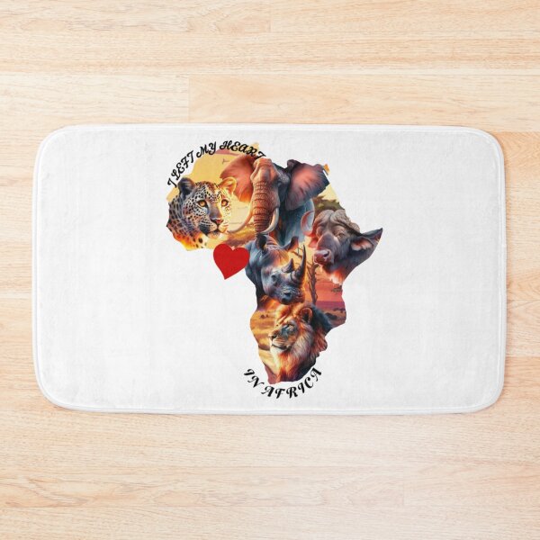 Item preview, I left my heart in Africa designed and sold by Chubbyunicorncreations.