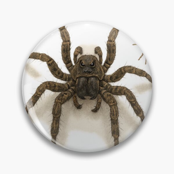 Item preview, Fierce Wolf Spider with Spiderlings – Realistic Design designed and sold by Tees-Rex.