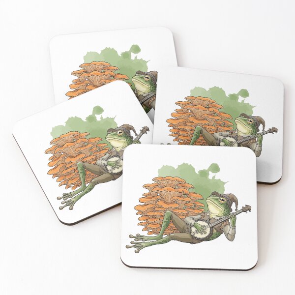 Item preview, The Musical Mushroom Frog designed and sold by StudioJohan.