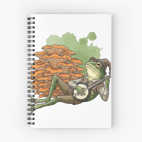 Item preview, The Musical Mushroom Frog designed and sold by StudioJohan.