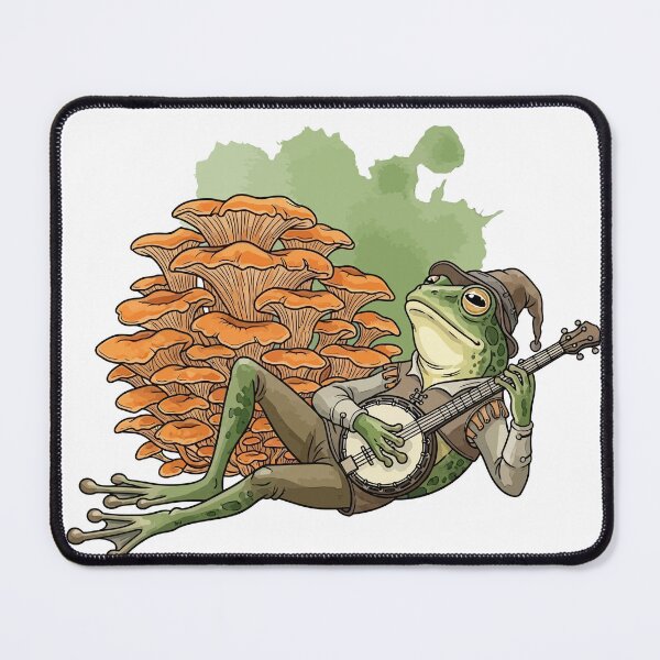 Item preview, The Musical Mushroom Frog designed and sold by StudioJohan.