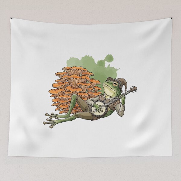 Item preview, The Musical Mushroom Frog designed and sold by StudioJohan.