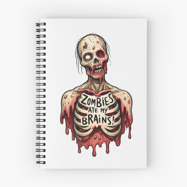 Item preview, Zombies ate my brains  designed and sold by Vintage Designs +.