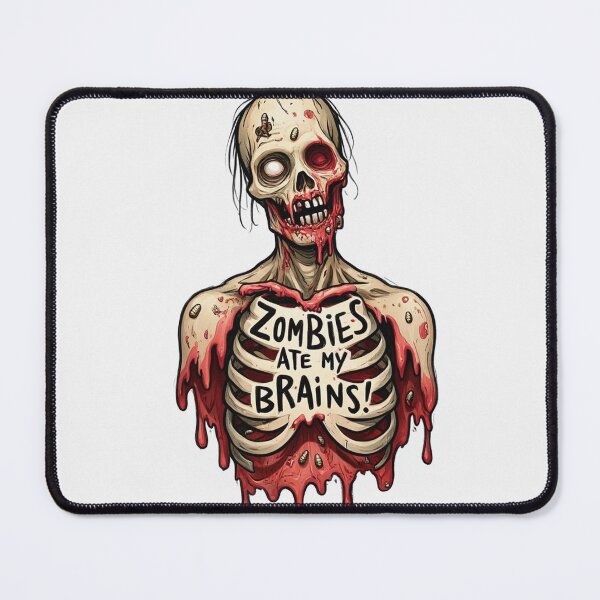 Item preview, Zombies ate my brains  designed and sold by Vintage Designs +.