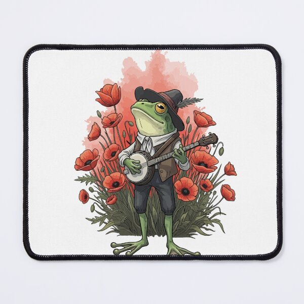 Item preview, Cute Banjo Playing Toad designed and sold by StudioJohan.