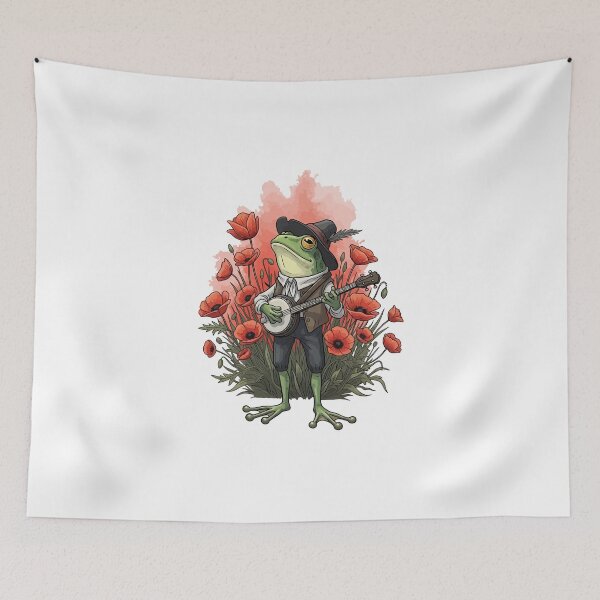 Item preview, Cute Banjo Playing Toad designed and sold by StudioJohan.